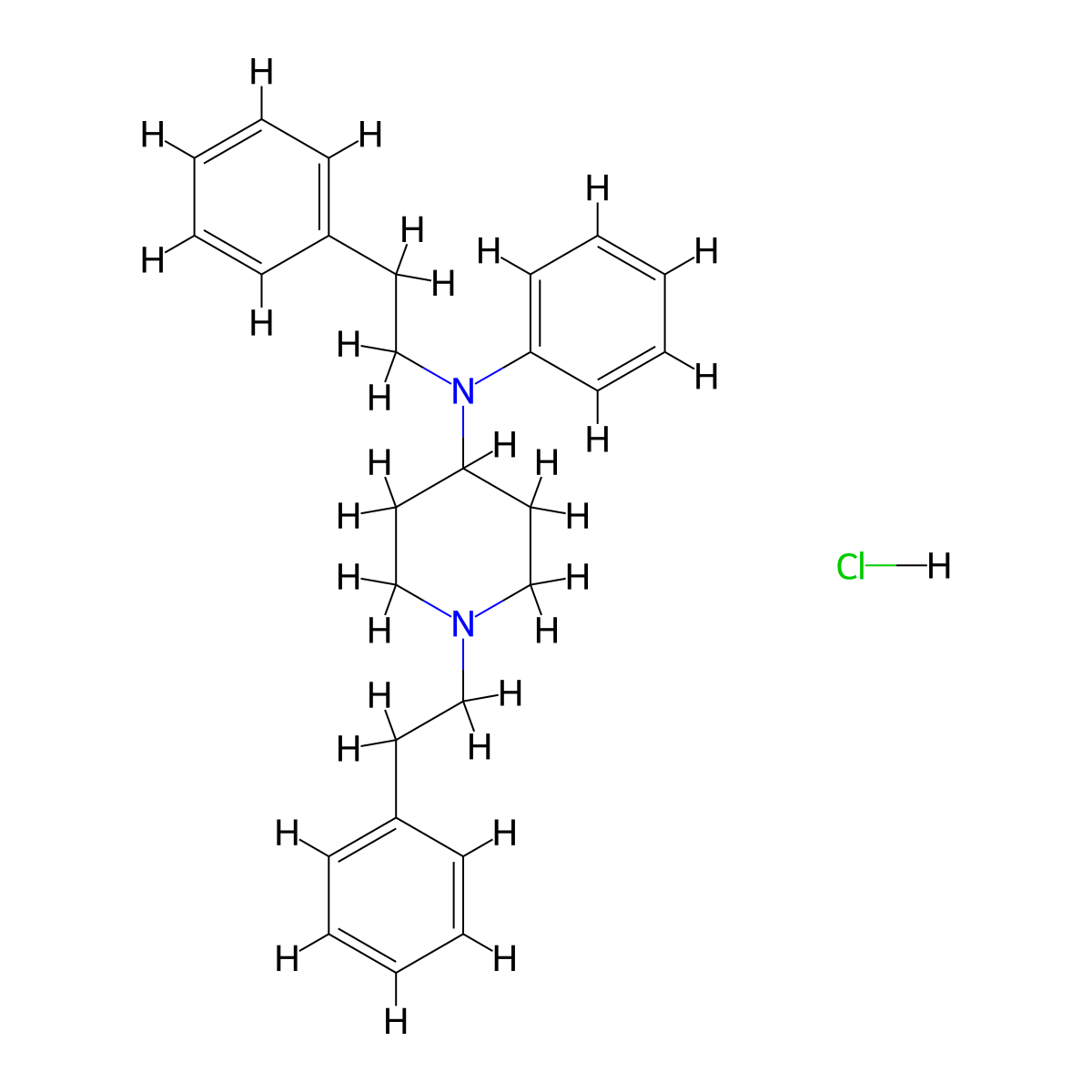 Phenethyl-4-ANPP Hydrochloride molecular structure, CAS 2751624-03-8