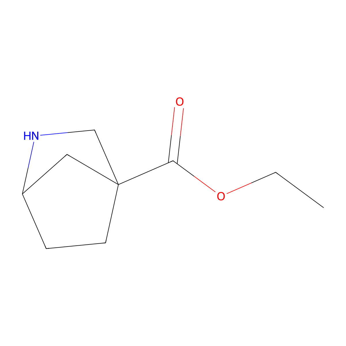 ethyl (1S,4S)-2-azabicyclo[2.2.1]heptane-4-carboxylate molecular structure, CAS 2751696-94-1