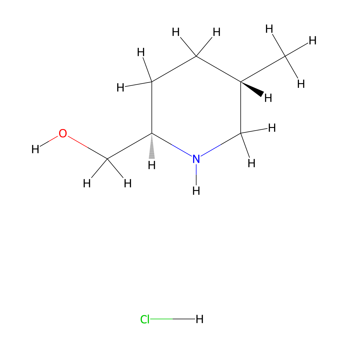 [(2R,5S)-5-methylpiperidin-2-yl]methanol;hydrochloride molecular structure, CAS 2751731-94-7