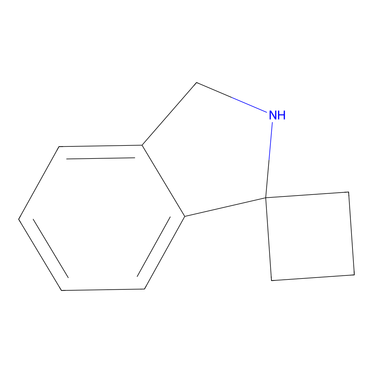 2',3'-Dihydrospiro[cyclobutane-1,1'-isoindole] molecular structure, CAS 2755146-94-0