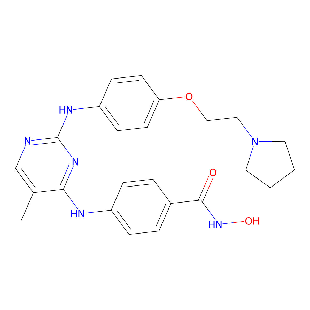 Hdac/jak/brd4-IN-1 molecular structure, CAS 2755325-84-7