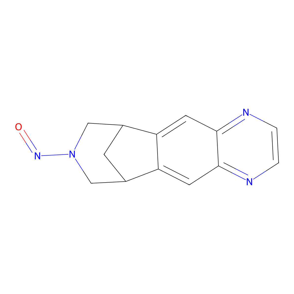 N-Nitroso Varenicline molecular structure, CAS 2755871-02-2