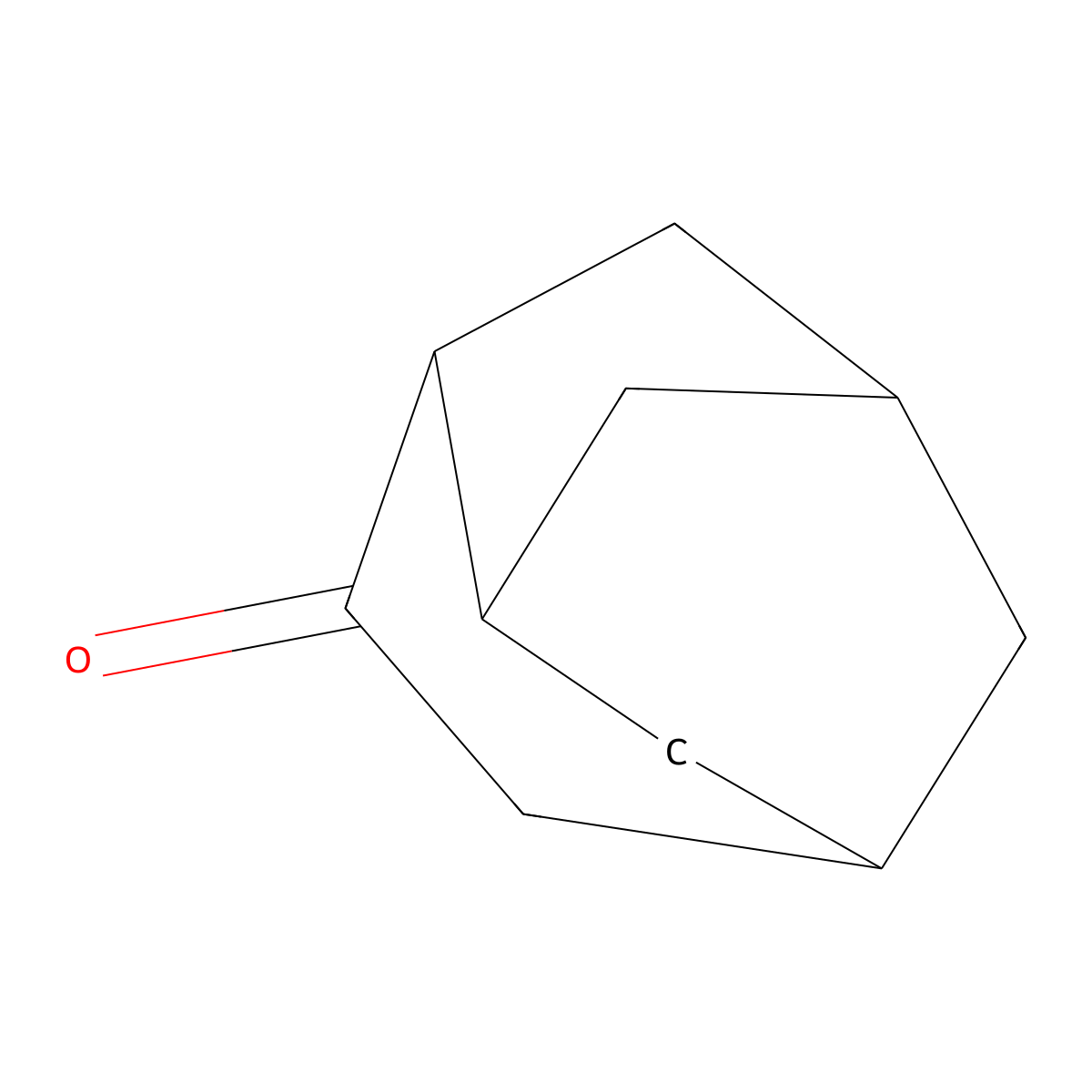 Tricyclo[4.3.1.0,3,8]decan-4-one molecular structure, CAS 27567-85-7