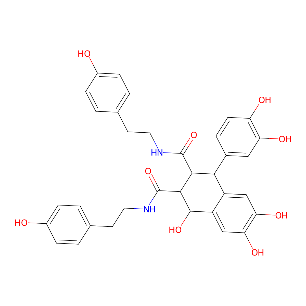 Cannabisin P molecular structure, CAS 2756983-19-2