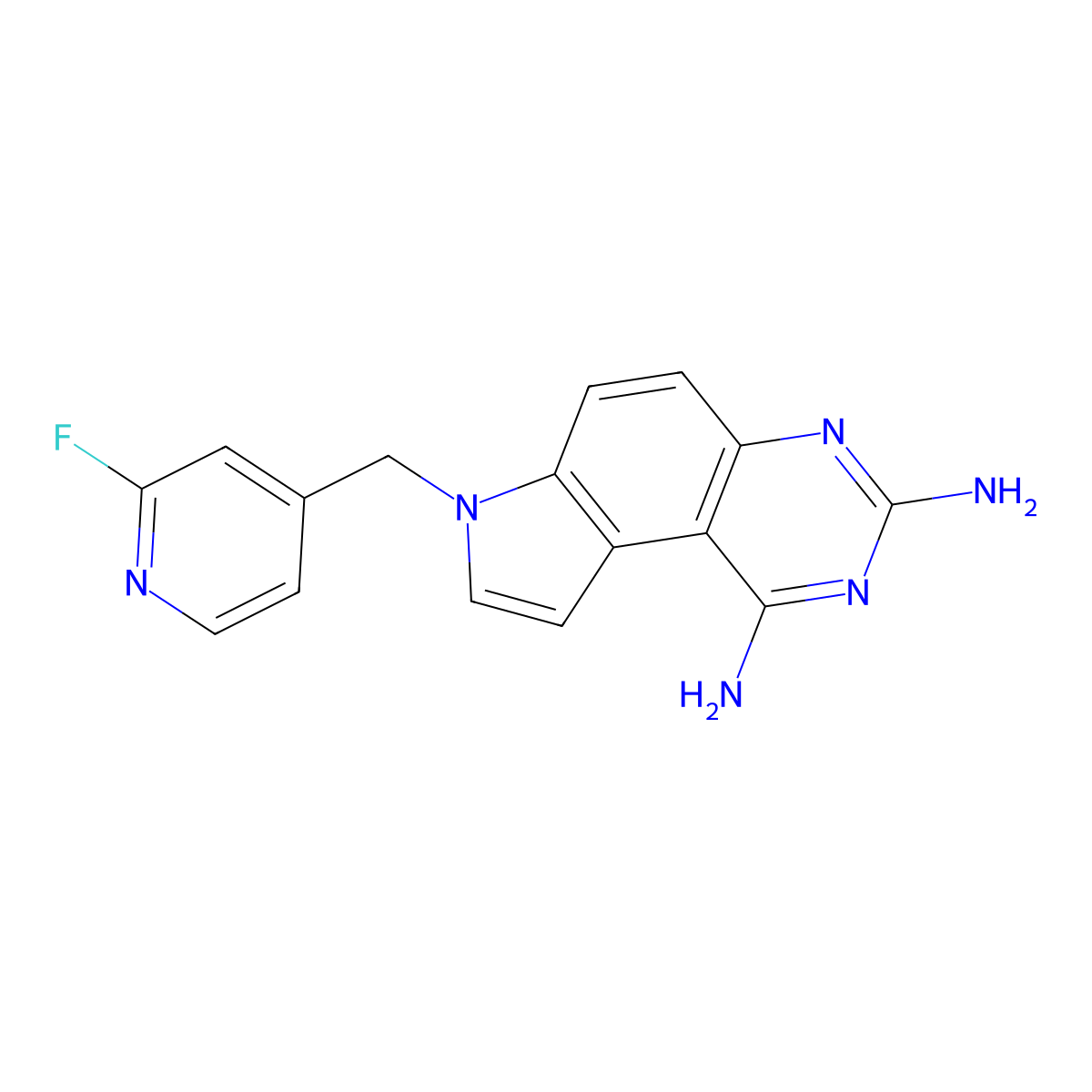Fluorofolin molecular structure, CAS 2757070-32-7