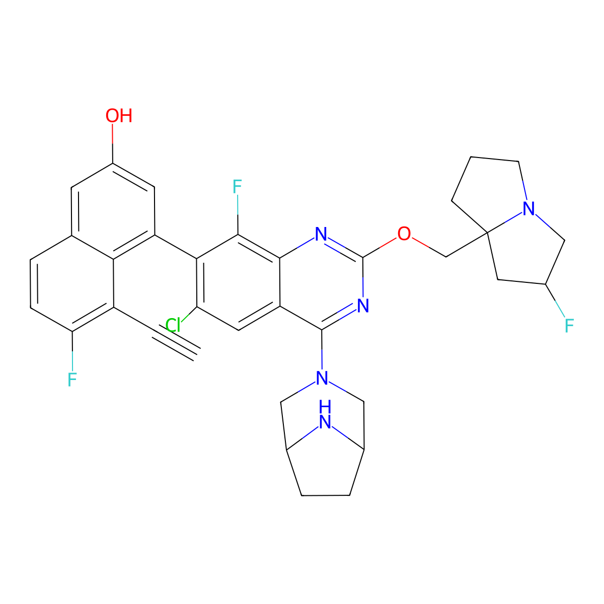KRAS G12D inhibitor 3 molecular structure, CAS 2757095-11-5