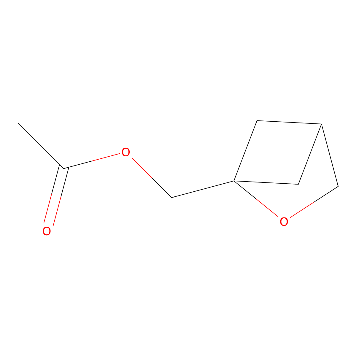 (2-Oxabicyclo[2.1.1]hexan-1-yl)methyl acetate molecular structure, CAS 2757730-22-4