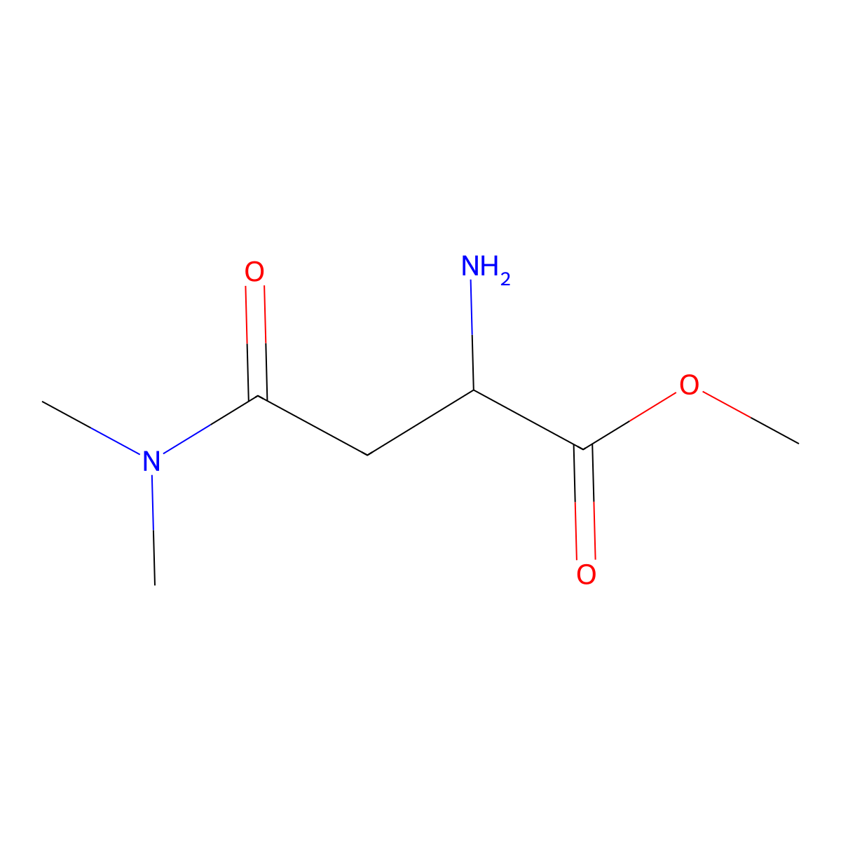 methyl (2S)-2-amino-3-(dimethylcarbamoyl)propanoate molecular structure, CAS 2757832-96-3
