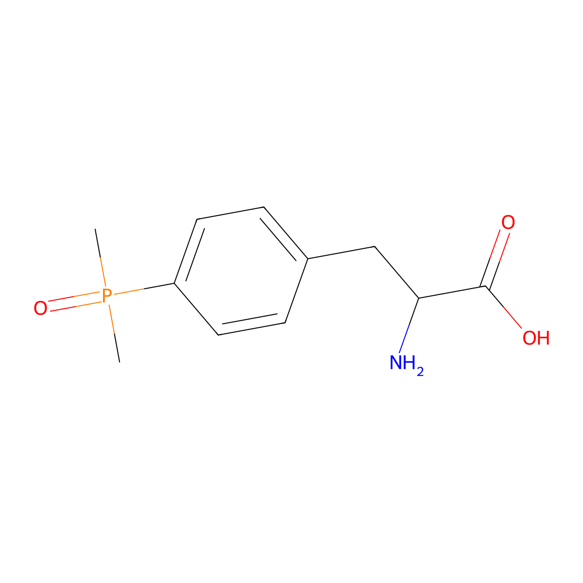 (2S)-2-amino-3-[4-(dimethylphosphoryl)phenyl]propanoic acid molecular structure, CAS 2757833-15-9