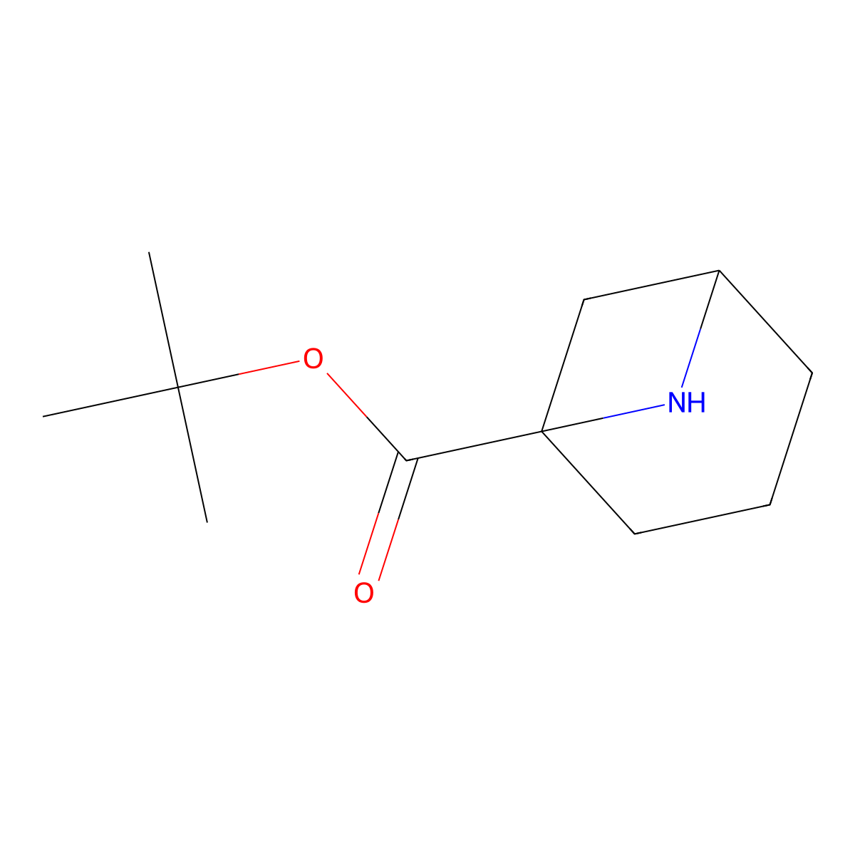 Tert-butyl 6-azabicyclo[3.1.1]heptane-1-carboxylate molecular structure, CAS 2757894-87-2