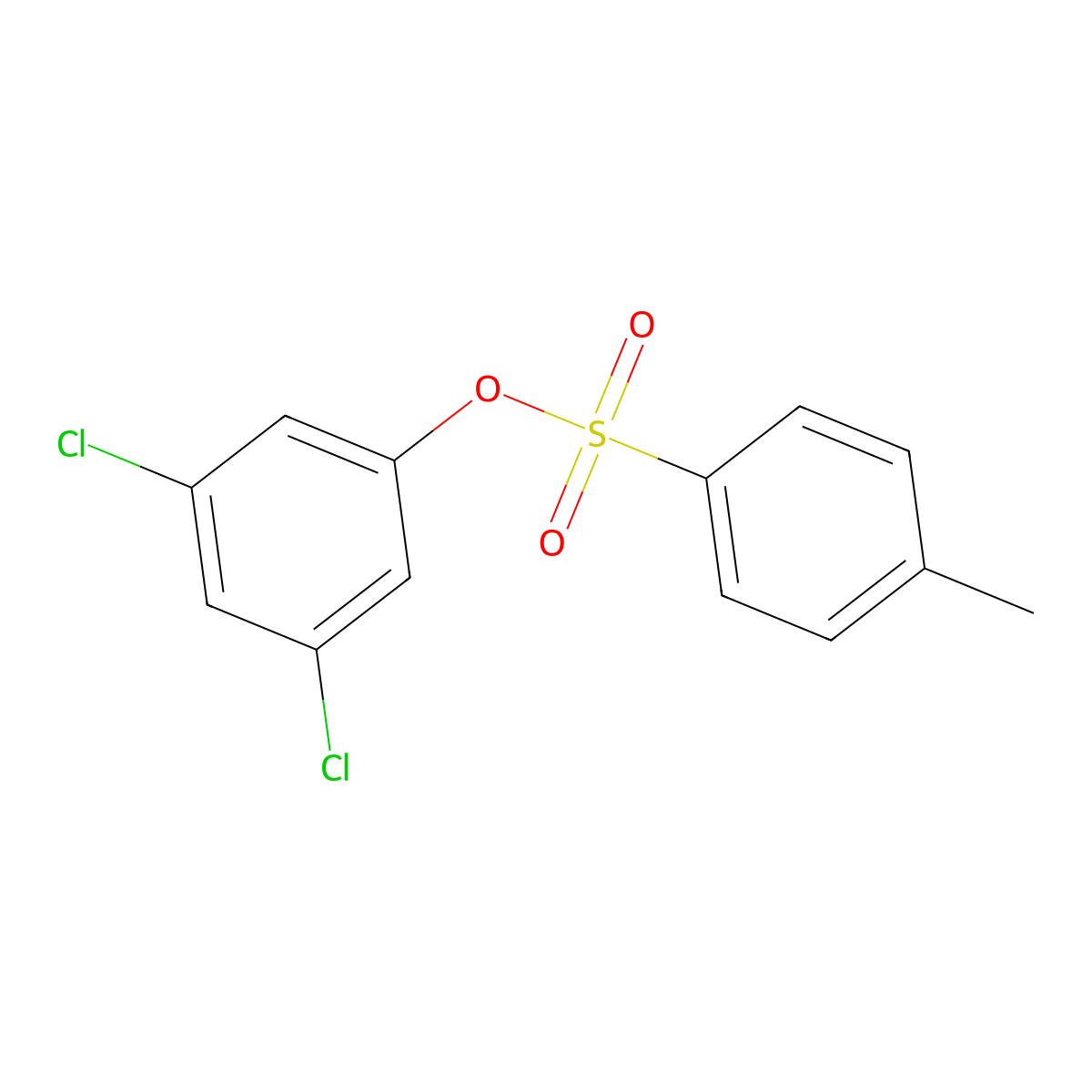 3,5-Dichlorophenyl 4-methylbenzene-1-sulfonate molecular structure, CAS 2757915-97-0