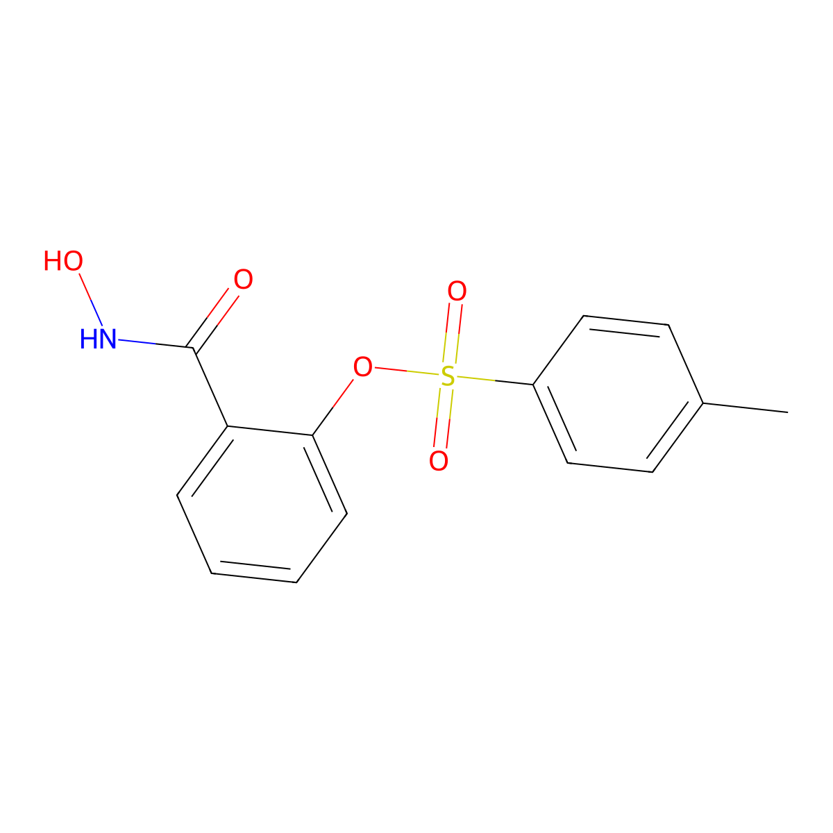 2-(Hydroxycarbamoyl)phenyl 4-methylbenzene-1-sulfonate molecular structure, CAS 2757927-94-7