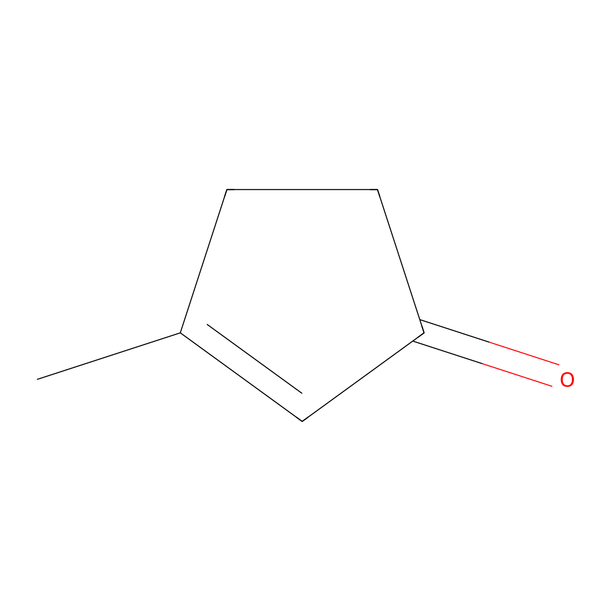 3-Methyl-2-cyclopenten-1-one molecular structure, CAS 2758-18-1