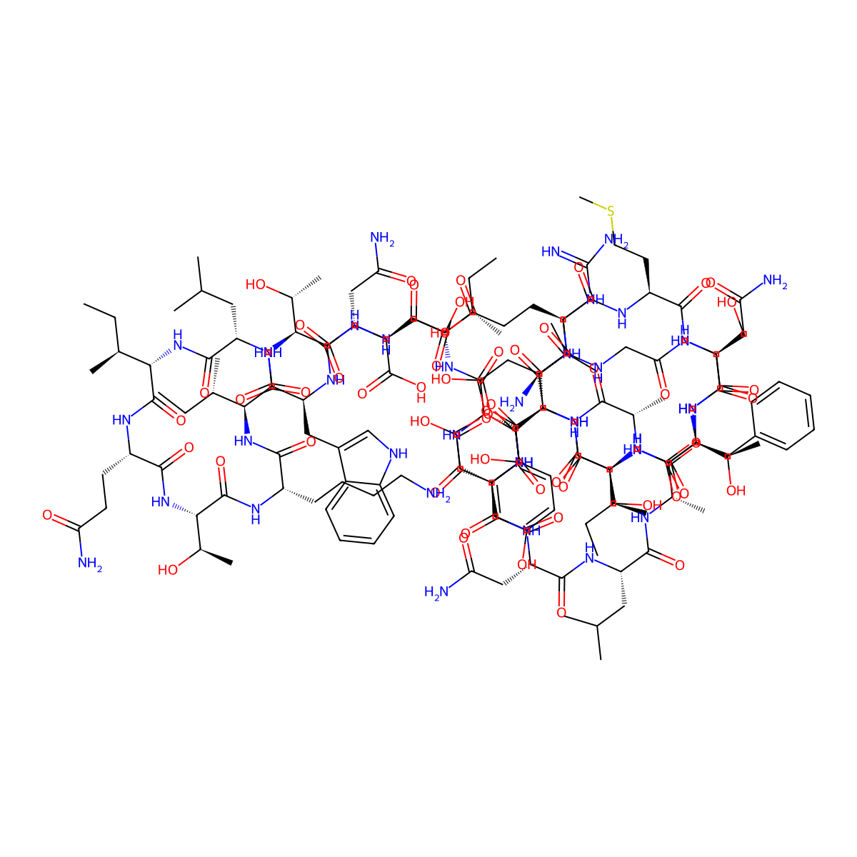 Glucagon-like peptide 2-(3-33) molecular structure, CAS 275801-62-2
