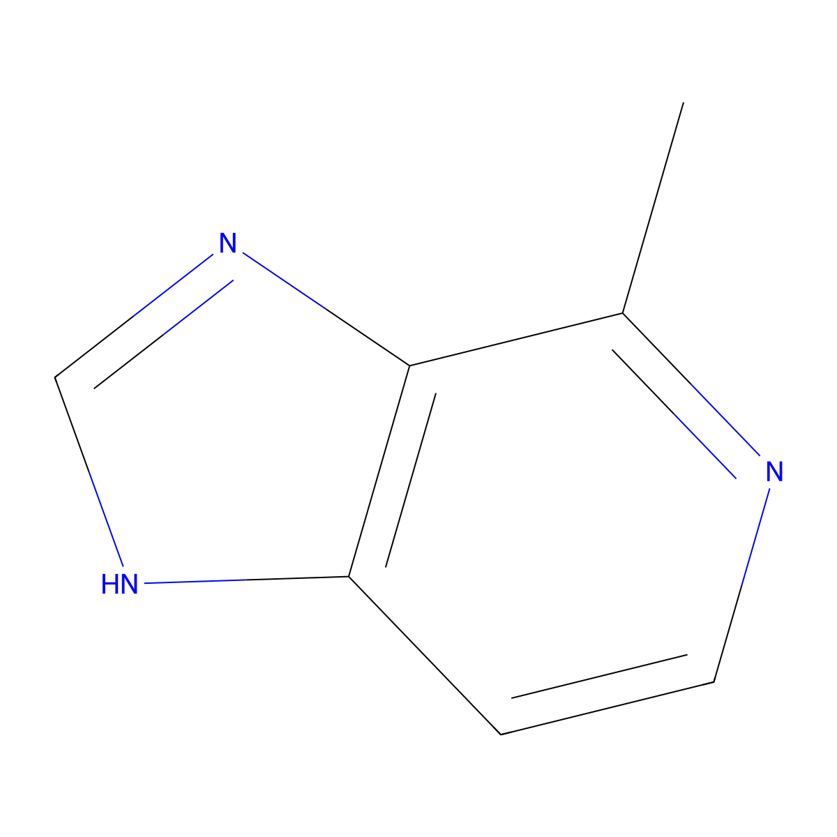 4-Methyl-1H-imidazo[4,5-c]pyridine molecular structure, CAS 27582-18-9