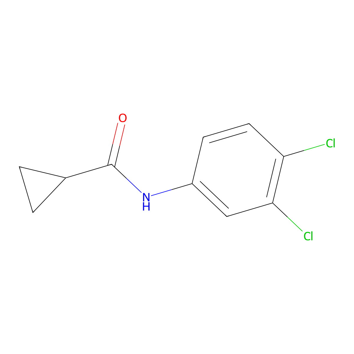 Cypromid molecular structure, CAS 2759-71-9