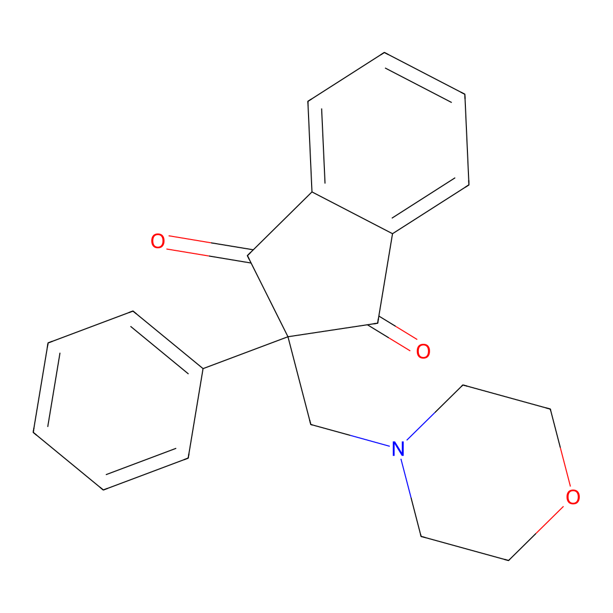 Amplidione molecular structure, CAS 27591-42-0