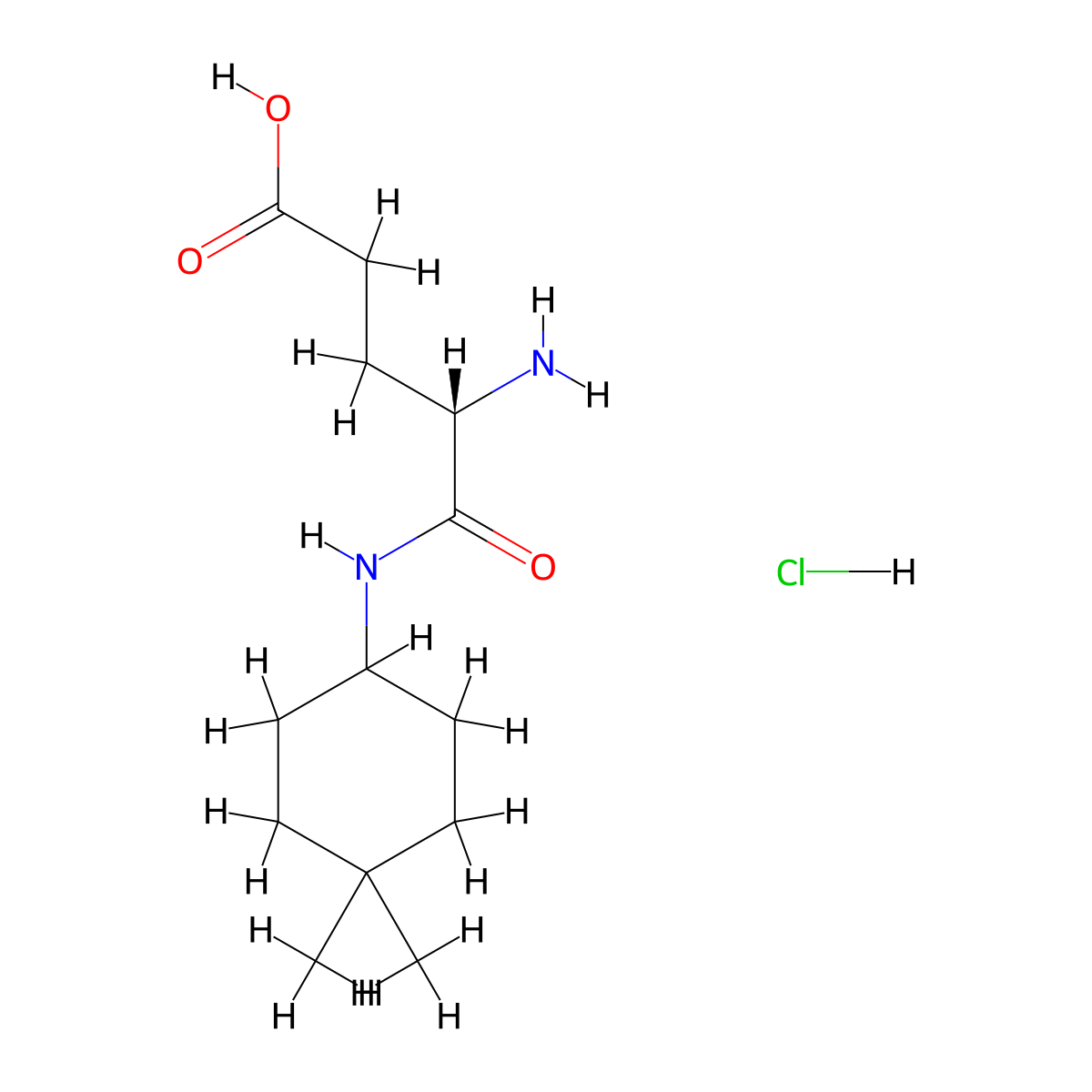 Neboglamine (hydrochloride) molecular structure, CAS 2759182-59-5