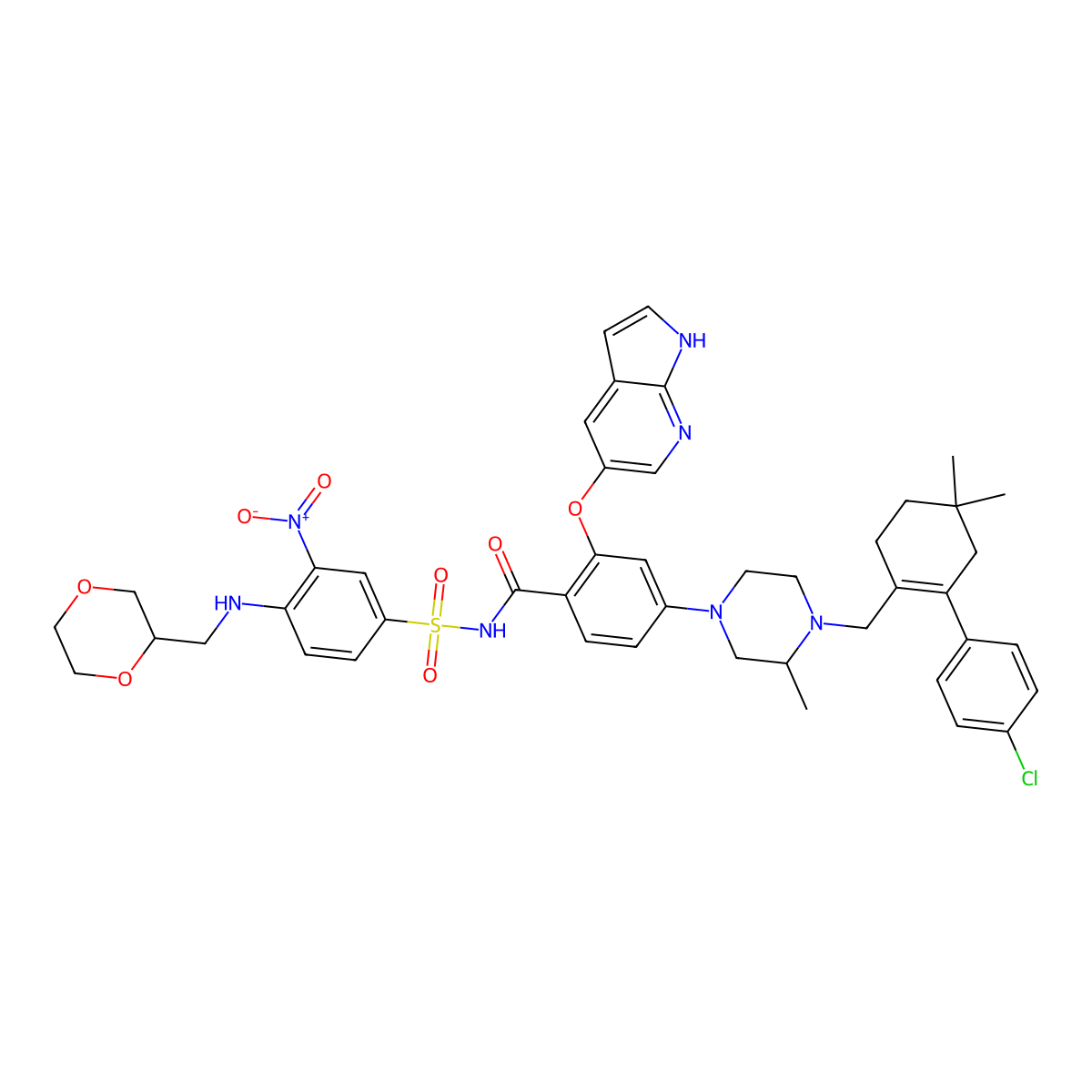 Mesutoclax molecular structure, CAS 2760536-87-4