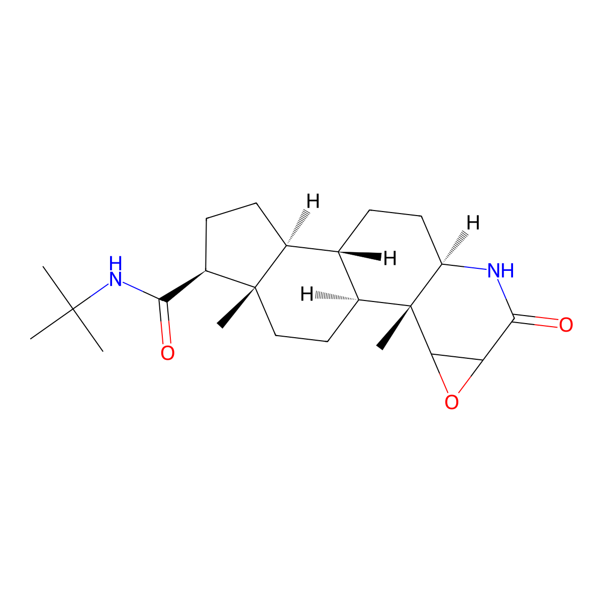 Finasteride Impurity 2 molecular structure, CAS 2760543-46-0
