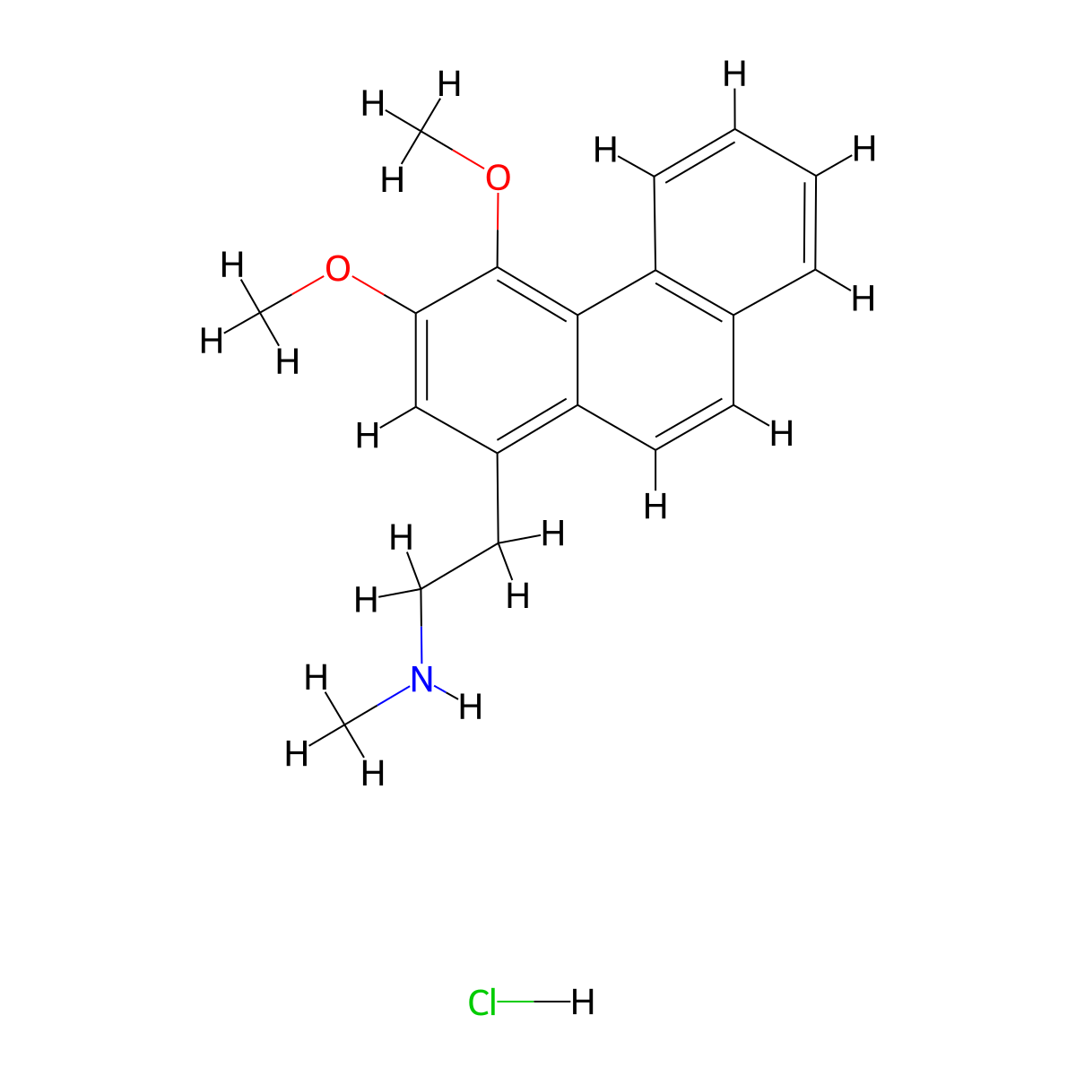 N-Noratherosperminine hydrochloride molecular structure, CAS 2760889-73-2