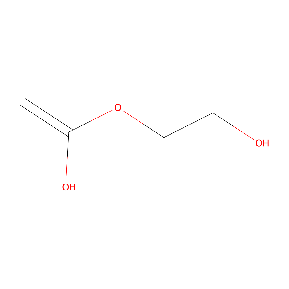 Poly(oxy-1,2-ethanediyl), alpha-acetyl-omega-hydroxy- molecular structure, CAS 27613-77-0