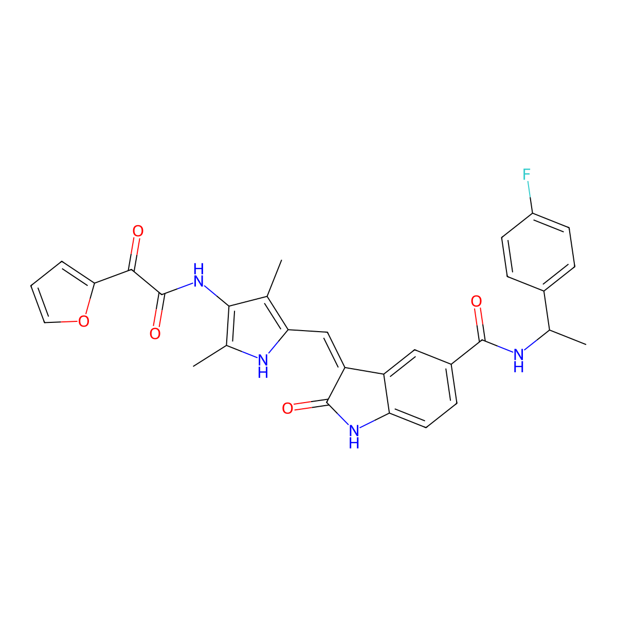 ZINC000443438219 hydrochloride molecular structure, CAS 2761358-30-7