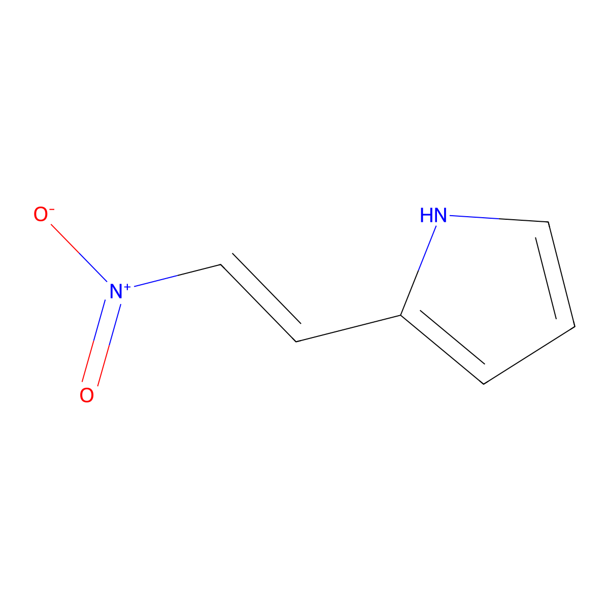 2-(2-Nitrovinyl)-1H-pyrrole molecular structure, CAS 276239-25-9