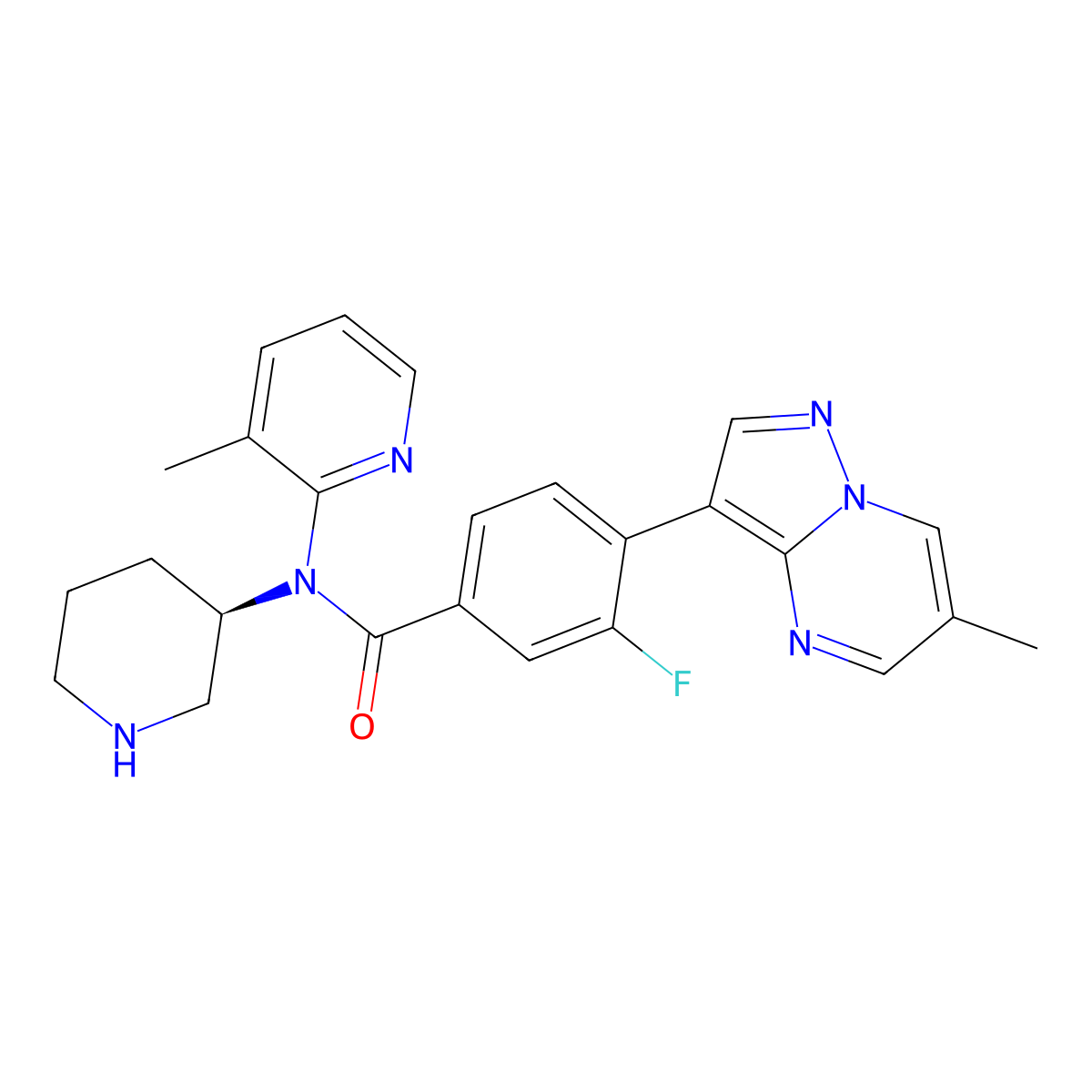 CD33 splicing modulator 1 molecular structure, CAS 2762547-05-5