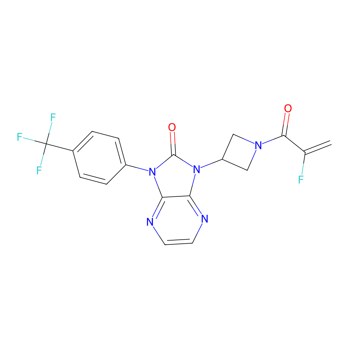 Tead1/3/4-IN-1 molecular structure, CAS 2762619-63-4