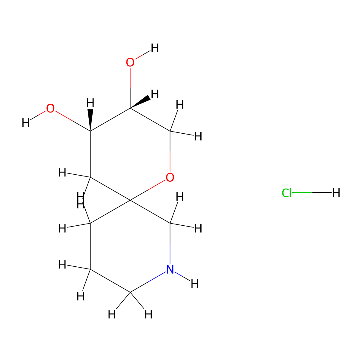 rac-(3R,4S)-1-oxa-8-azaspiro[5.5]undecane-3,4-diol hydrochloride molecular structure, CAS 2763602-09-9