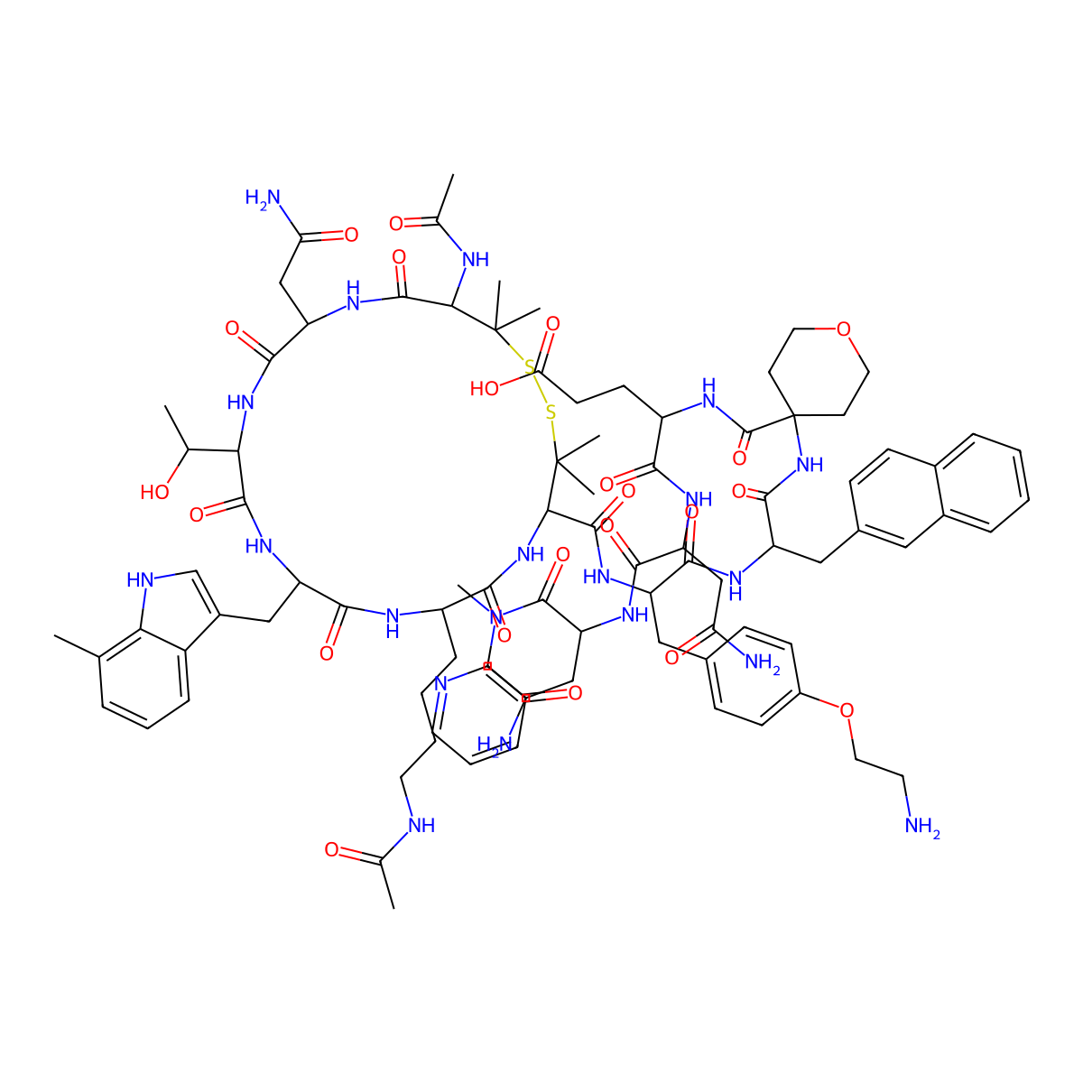Icotrokinra molecular structure, CAS 2763602-16-8