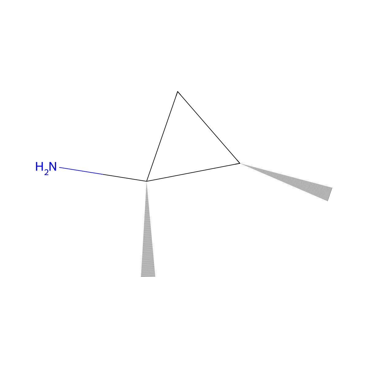 (1S,2S)-1,2-dimethylcyclopropan-1-amine molecular structure, CAS 2763740-81-2