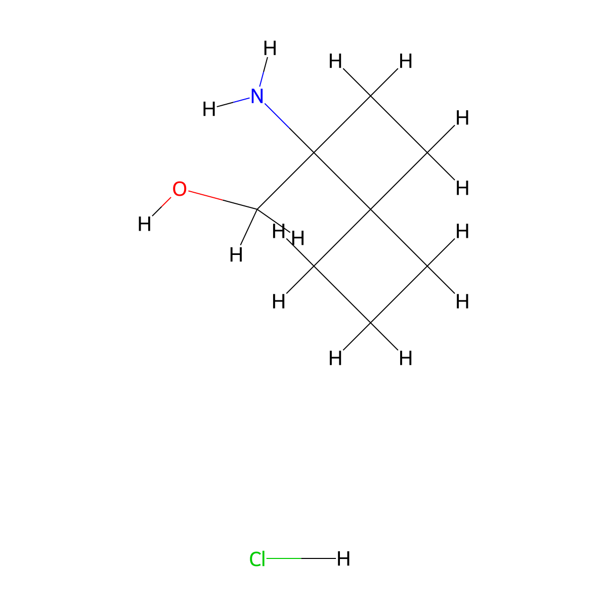 {1-Aminospiro[3.3]heptan-1-yl}methanol hydrochloride molecular structure, CAS 2763756-32-5