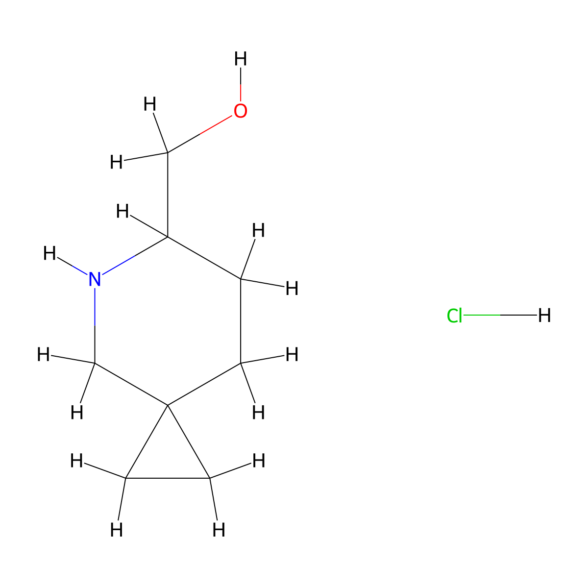 {5-Azaspiro[2.5]octan-6-yl}methanol hydrochloride molecular structure, CAS 2763758-87-6