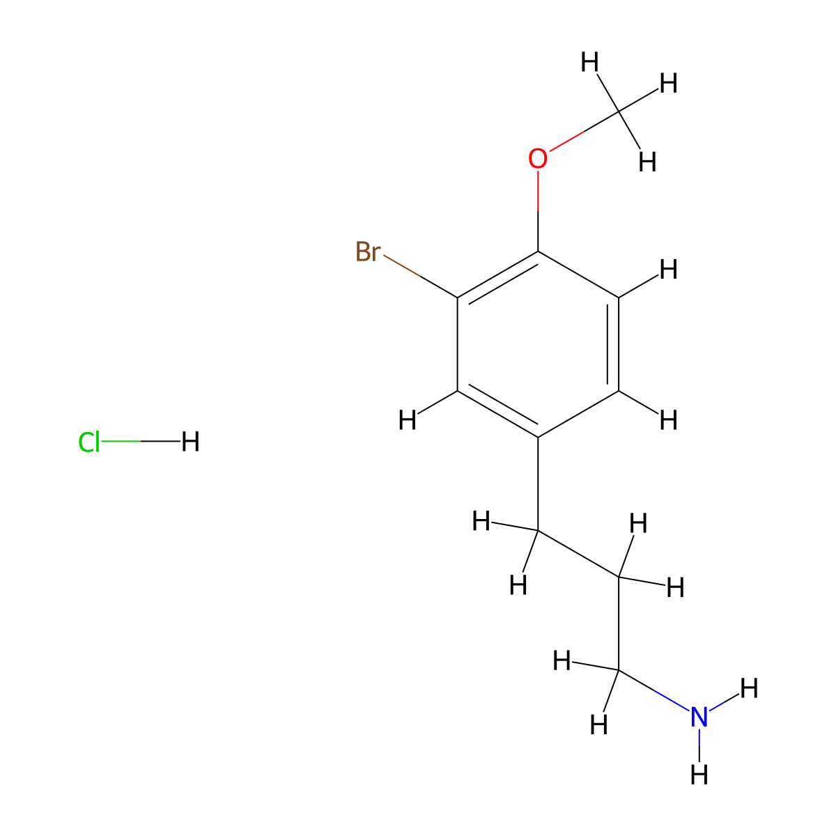 3-(3-Bromo-4-methoxyphenyl)propan-1-amine hydrochloride molecular structure, CAS 2763760-04-7