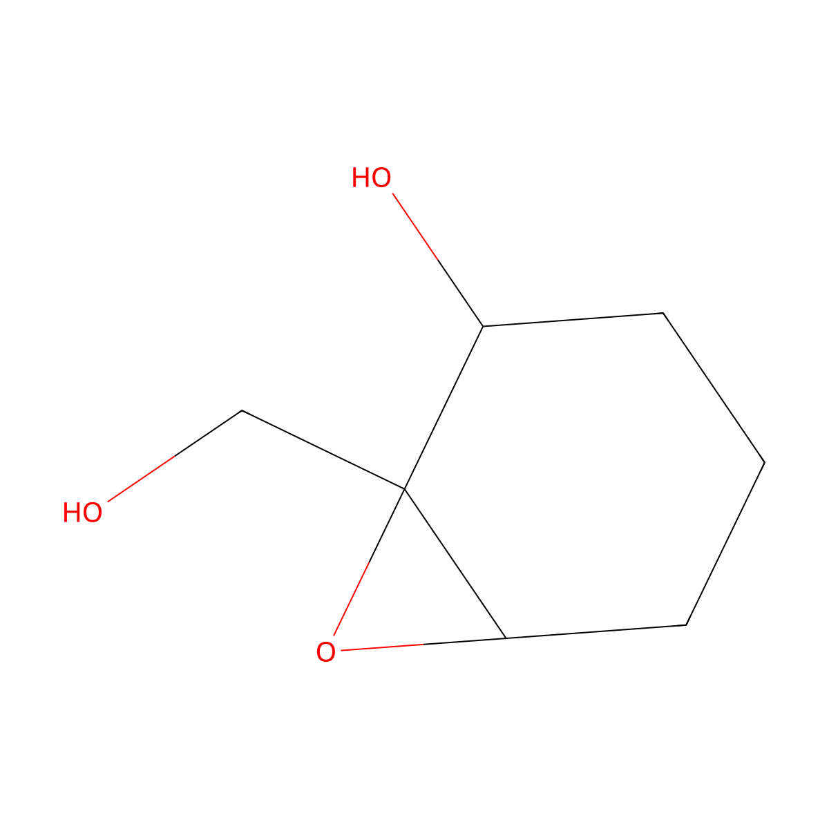 rac-(1R,2R,6S)-1-(hydroxymethyl)-7-oxabicyclo[4.1.0]heptan-2-ol molecular structure, CAS 2763930-38-5