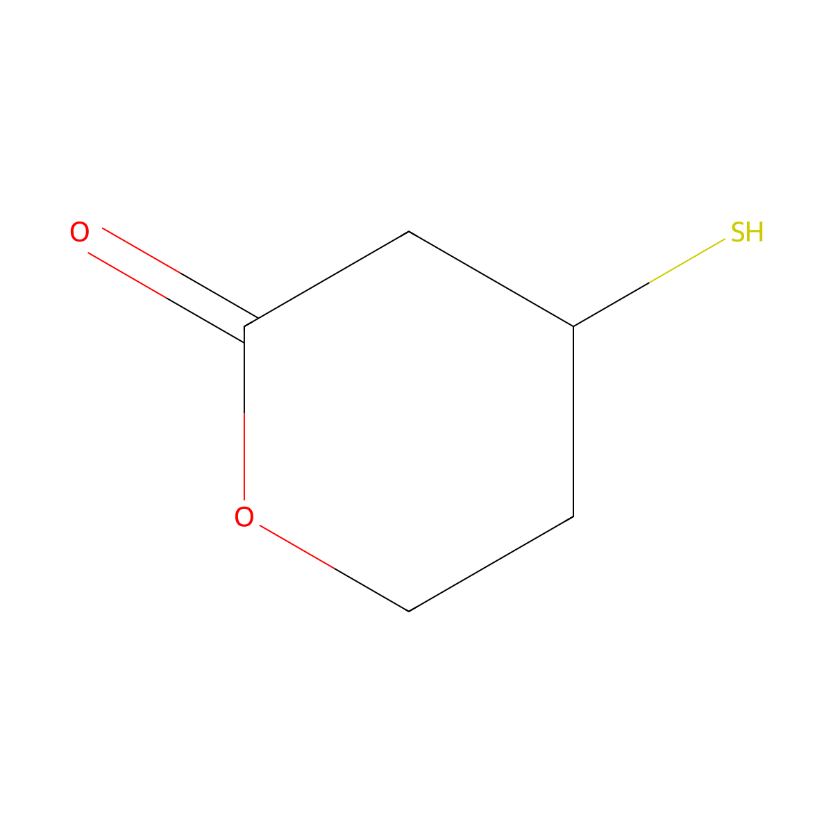 4-Sulfanyloxan-2-one molecular structure, CAS 2763932-23-4