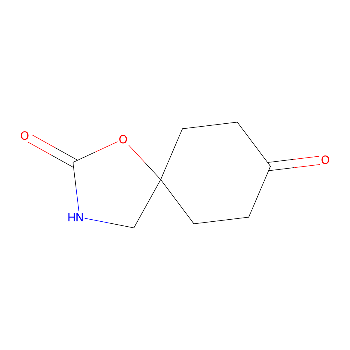 1-Oxa-3-azaspiro[4.5]decane-2,8-dione molecular structure, CAS 2763994-04-1