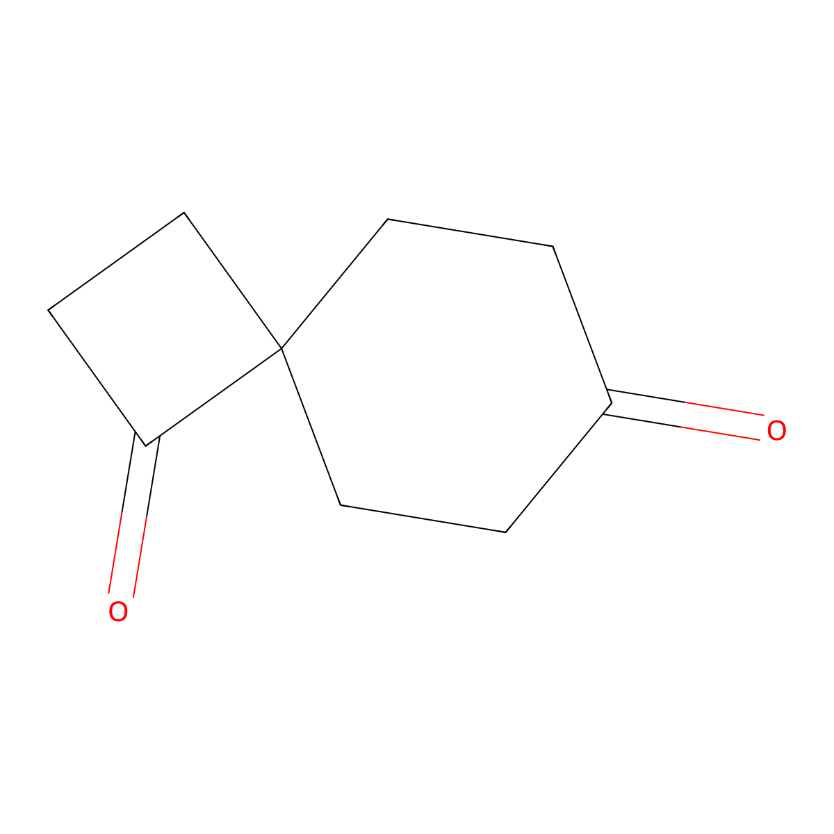 Spiro[3.5]nonane-1,7-dione molecular structure, CAS 2764021-99-8