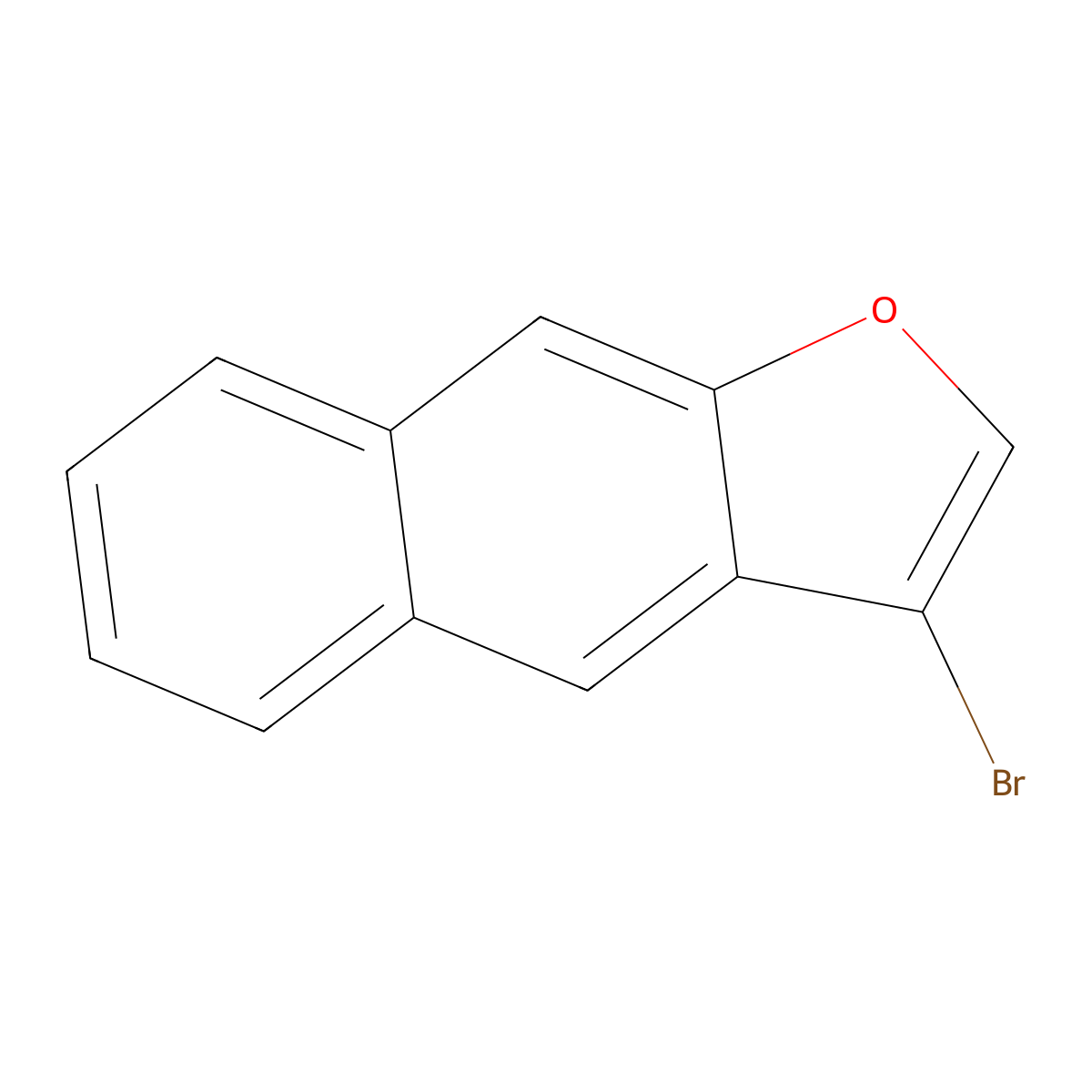 3-Bromonaphtho[2,3-b]furan molecular structure, CAS 2764609-67-6