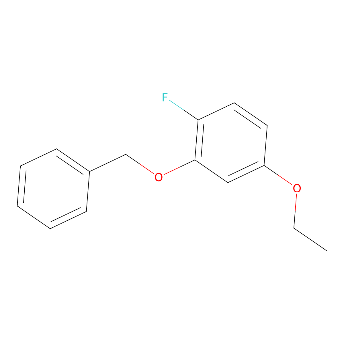 2-(Benzyloxy)-4-ethoxy-1-fluorobenzene molecular structure, CAS 2764731-84-0