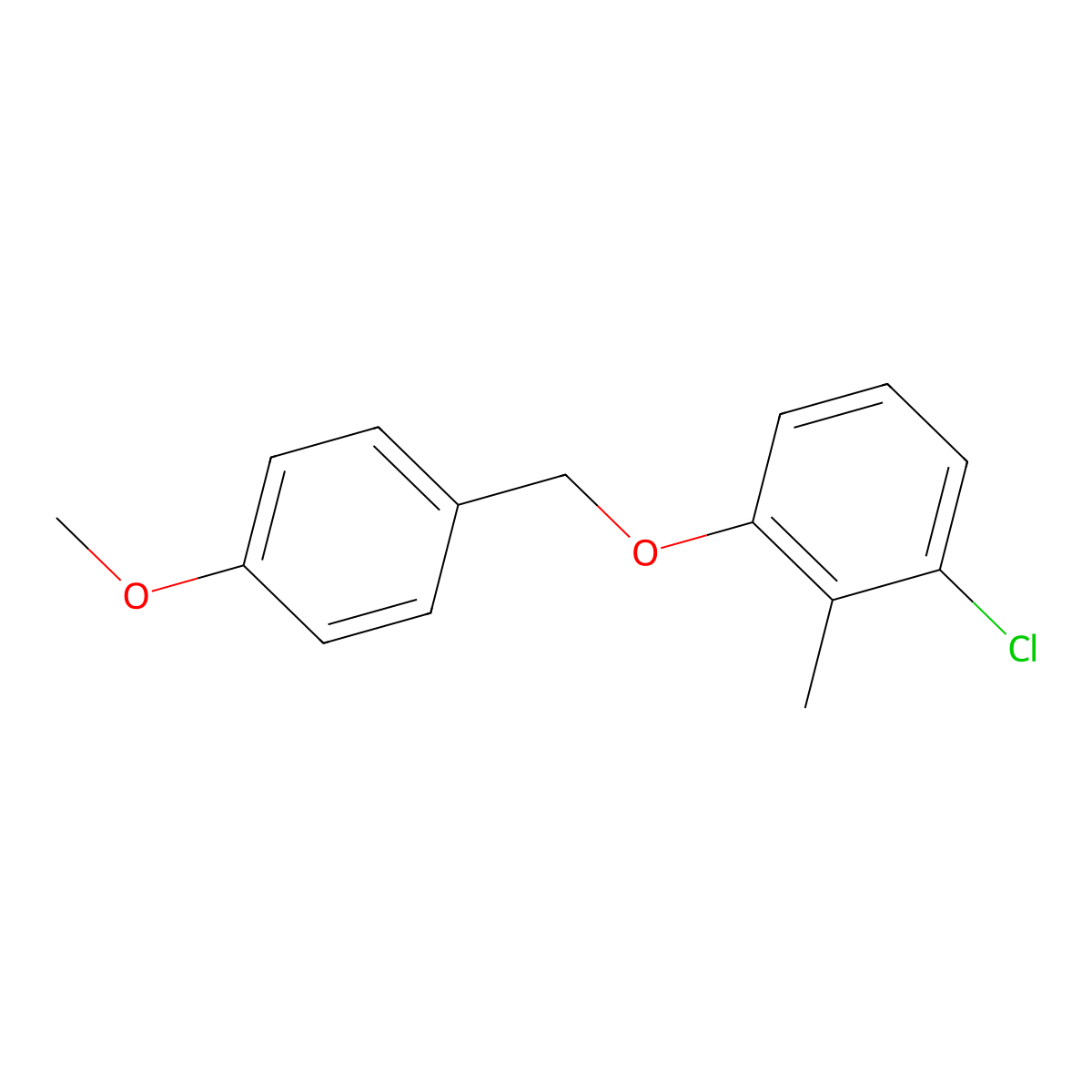 1-Chloro-3-((4-methoxybenzyl)oxy)-2-methylbenzene molecular structure, CAS 2764733-55-1