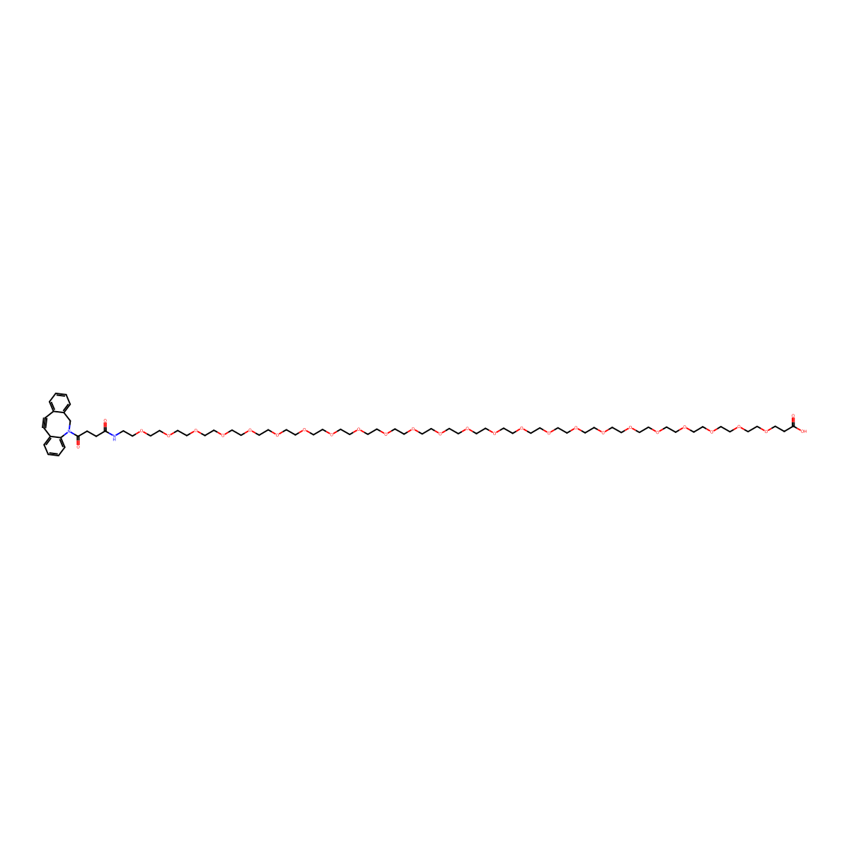 DBCO-PEG24-acid molecular structure, CAS 2765066-36-0