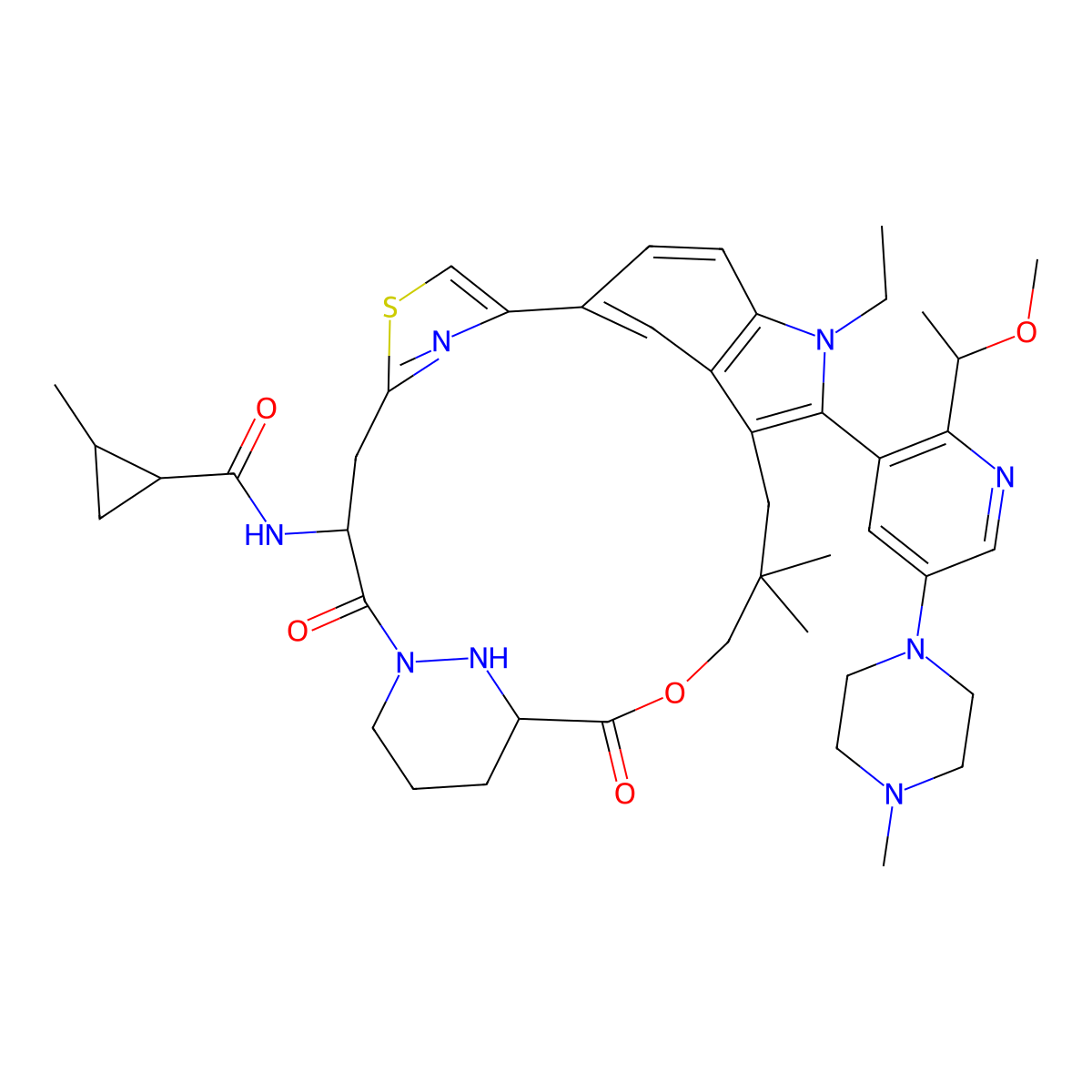 Daraxonrasib molecular structure, CAS 2765081-21-6