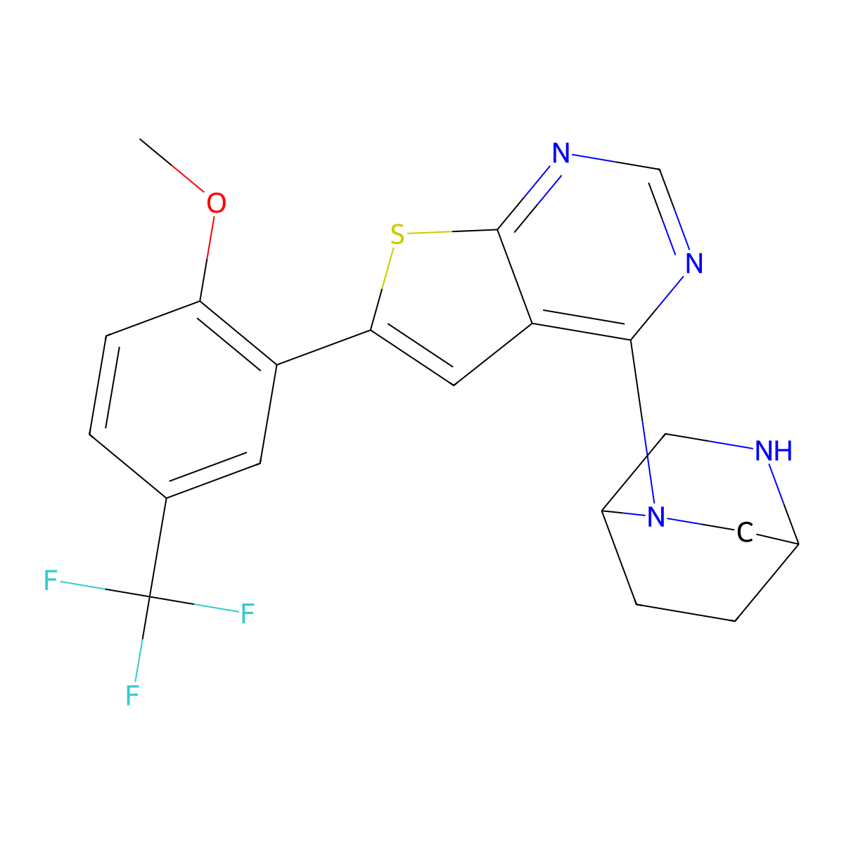 KRAS G12D inhibitor 14 molecular structure, CAS 2765254-39-3