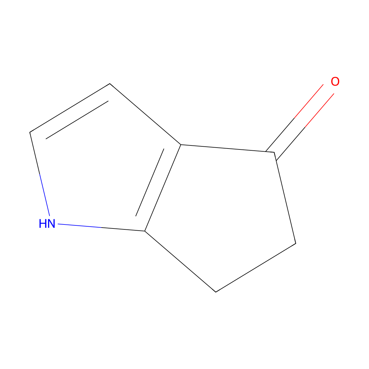 5,6-dihydro-1H-cyclopenta[b]pyrrol-4-one molecular structure, CAS 2765299-23-6