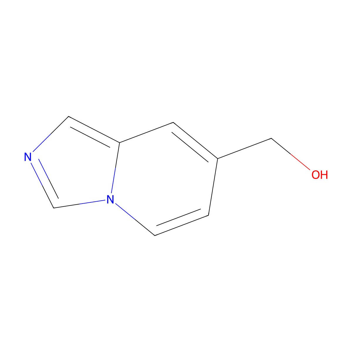 {Imidazo[1,5-a]pyridin-7-yl}methanol molecular structure, CAS 2765596-90-3