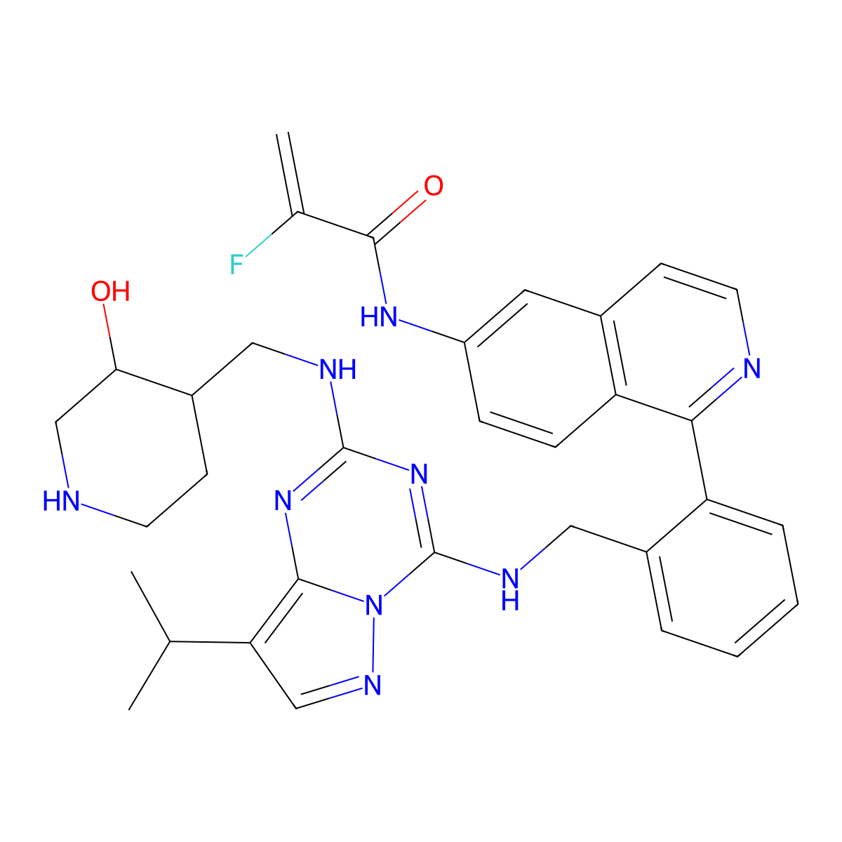 Cdk7-IN-21 molecular structure, CAS 2766124-39-2