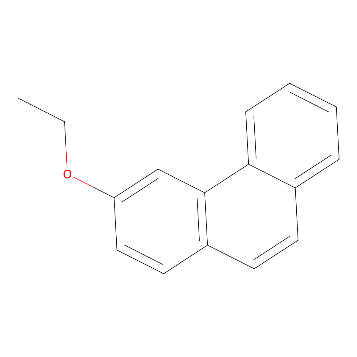 3-Ethoxyphenanthrene molecular structure, CAS 2766860-85-7